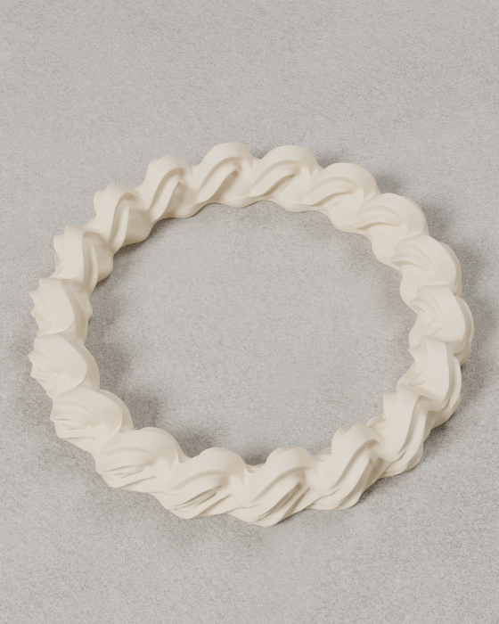 Waves Cake Icing | Modular Cake Props | Trident Labs