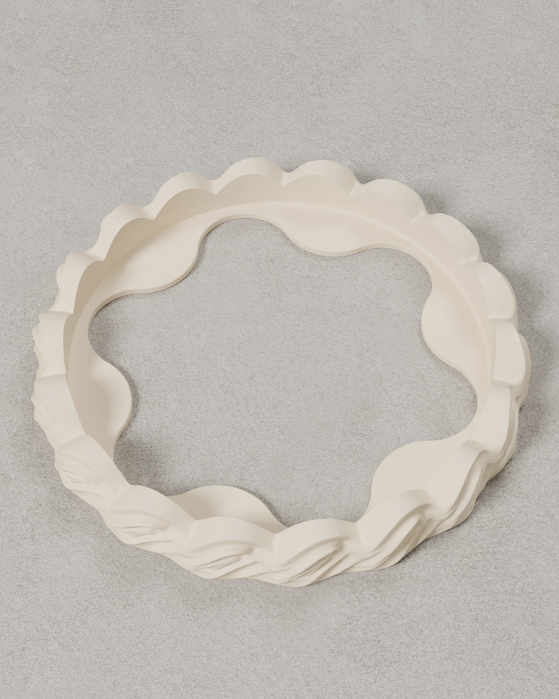Waves Cake Icing | Modular Cake Props | Trident Labs