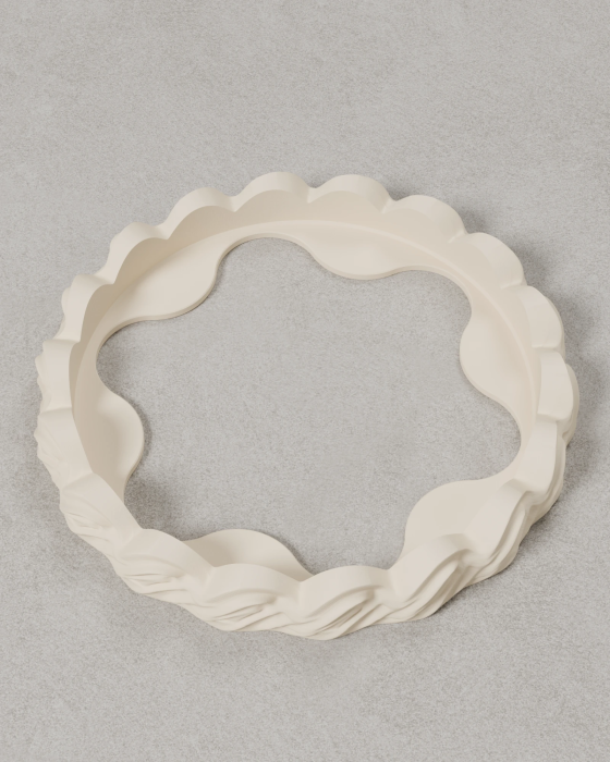 Waves Cake Icing | Modular Cake Props | Trident Labs
