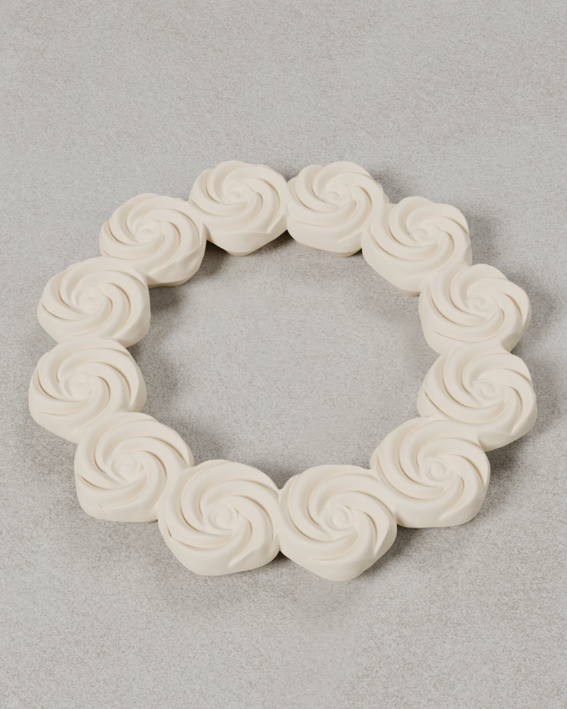 Rosettes Cake Icing | Modular Cake Props | Trident Labs