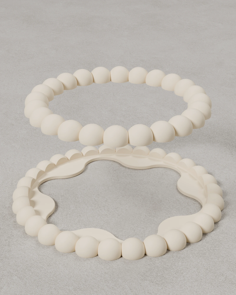 Pearls Cake Icing | Modular Cake Props | Trident Labs
