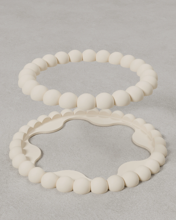 Pearls Cake Icing | Modular Cake Props | Trident Labs