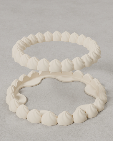 Twists Cake Icing | Modular Cake Props | Trident Labs 2