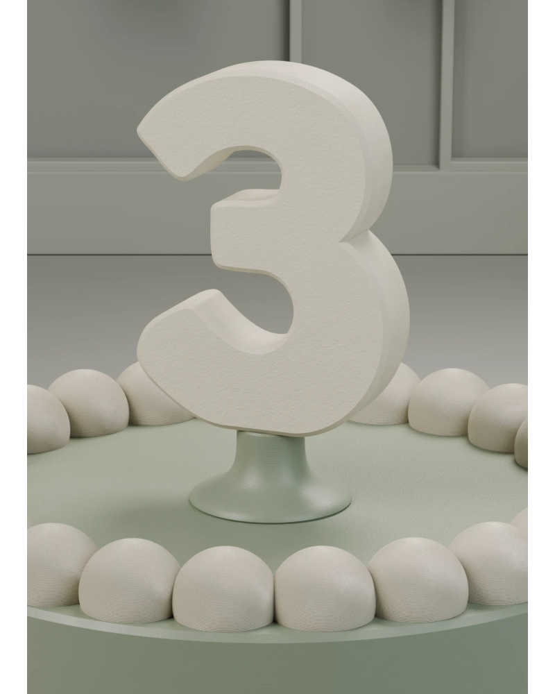Cake Topper Riser | Magnetic Cake Topper Accessory | Trident Labs