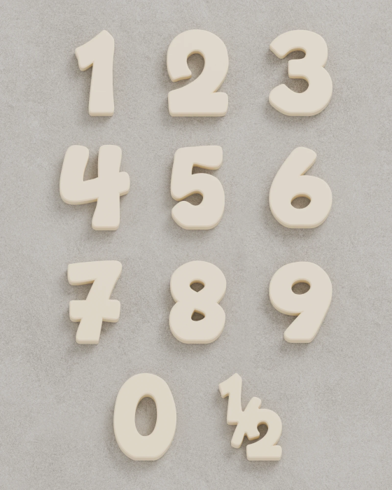 Party Pop Cake Toppers | Magnetic Number Toppers | Trident Labs