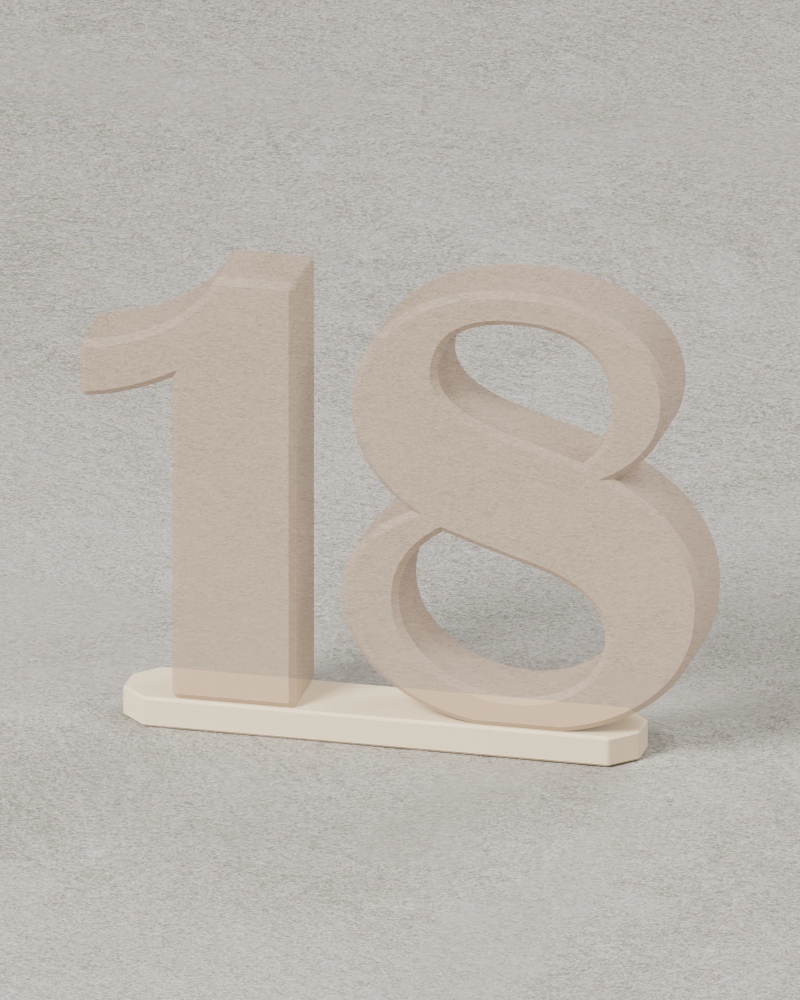 Cake Topper Double Mount | Magnetic Cake Topper Accessory | Trident Labs