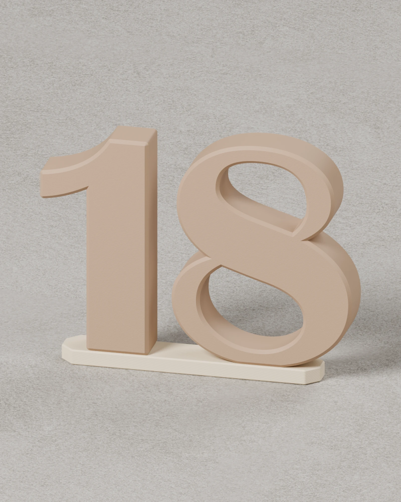 Cake Topper Double Mount | Magnetic Cake Topper Accessory | Trident Labs