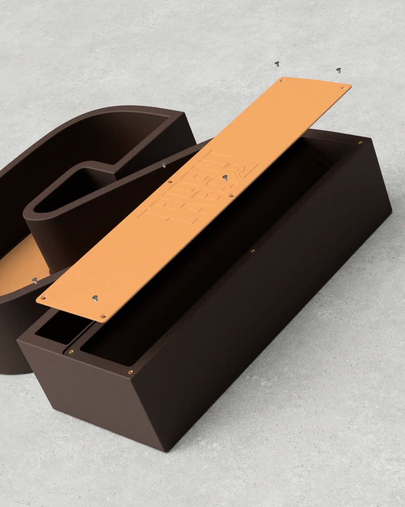 Classic Block ‣ Number 2 (50cm ‣ Two-Tone)