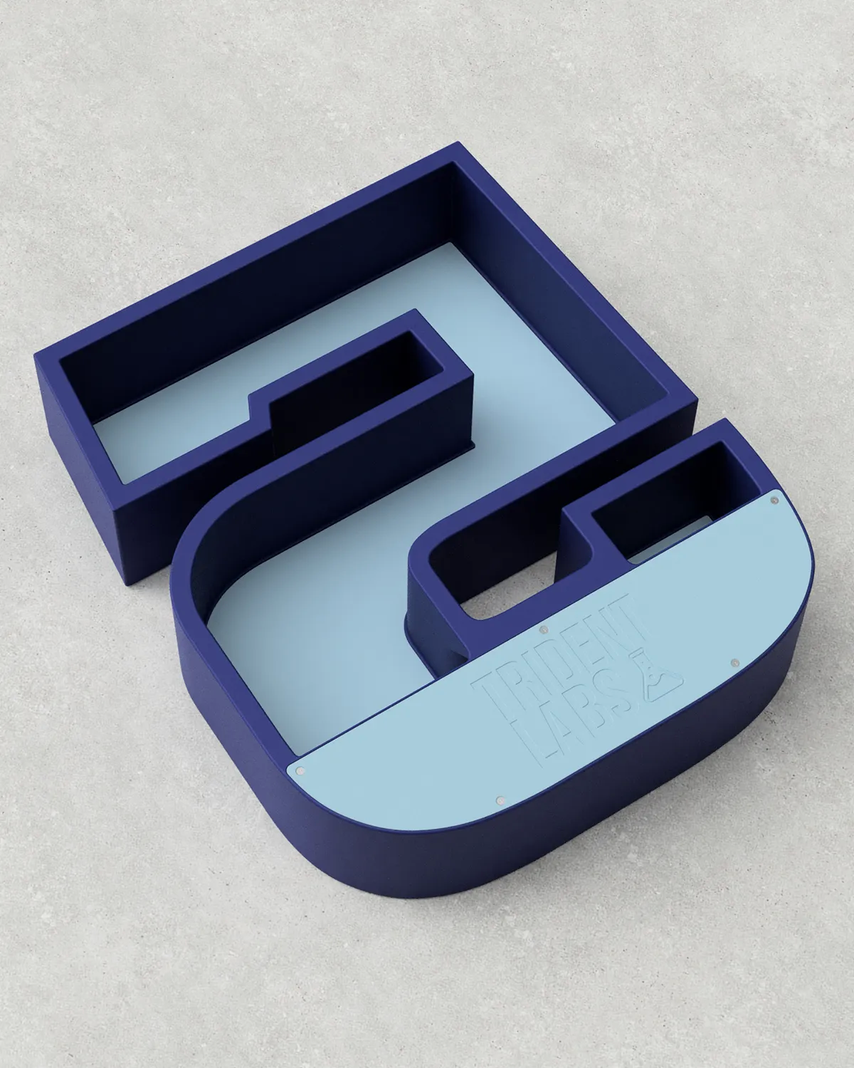 Classic Block ‣ Number 5 (50cm ‣ Two-Tone)