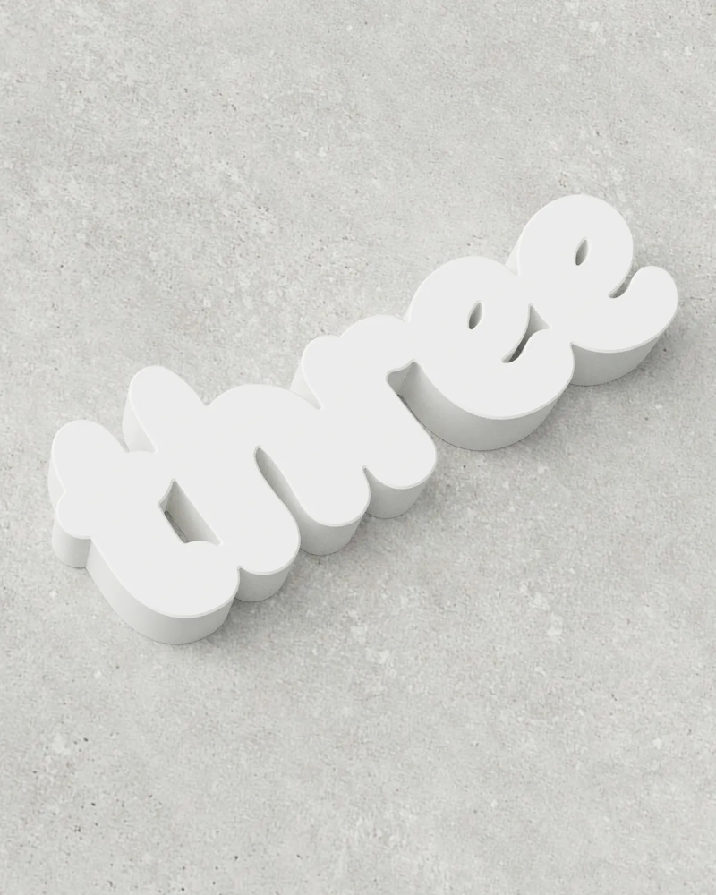 Three Sign ‣ Style 02