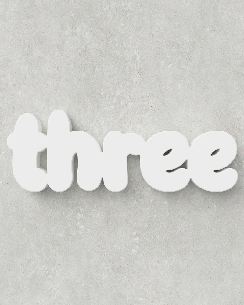 Three Sign ‣ Style 02