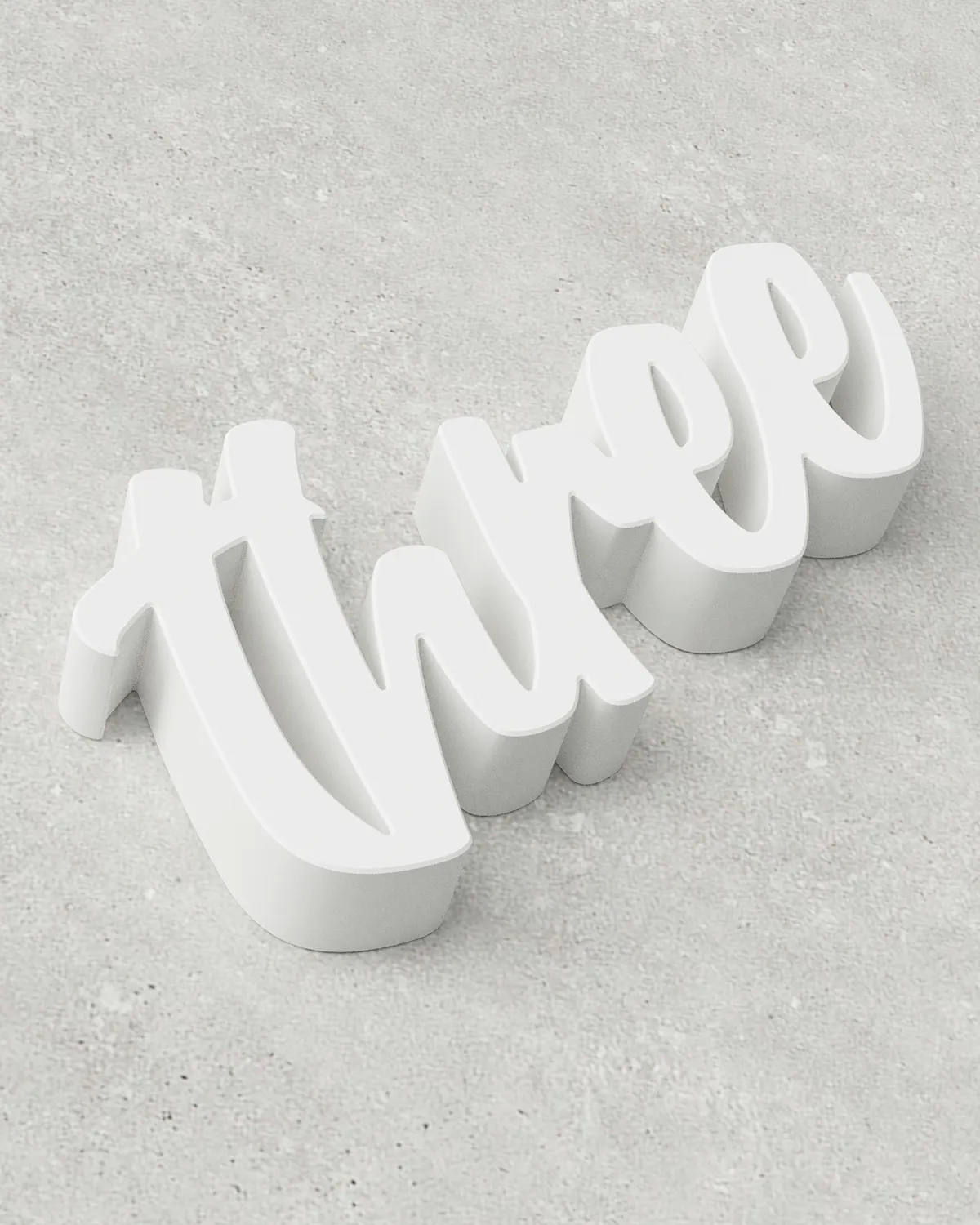 Three Sign ‣ Style 03