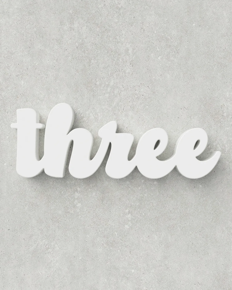 Three Sign ‣ Style 04