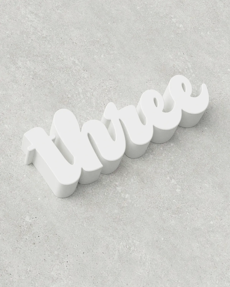 Three Sign ‣ Style 04