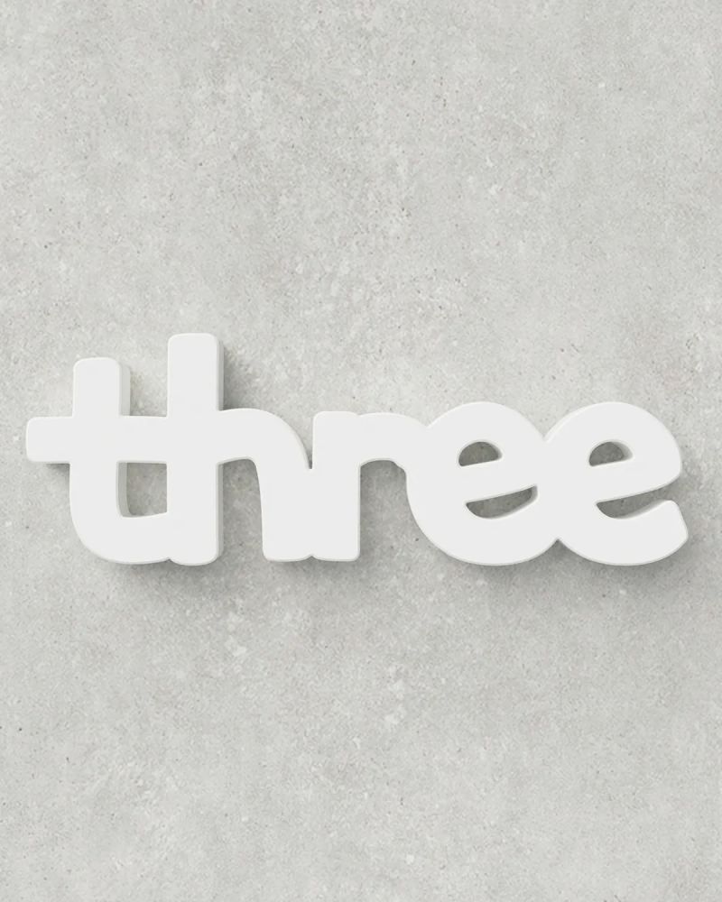 Three Sign ‣ Style 06