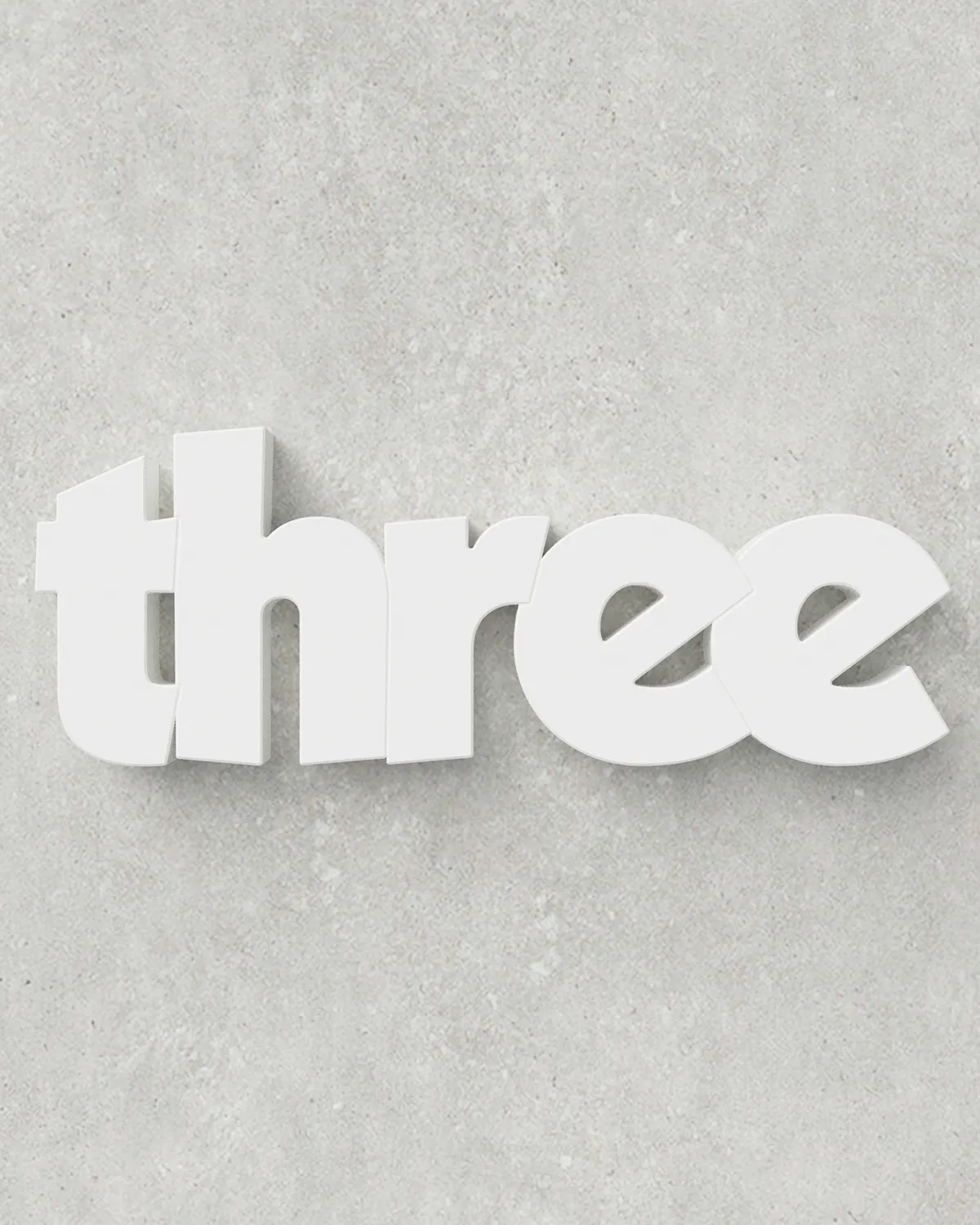 Three Sign ‣ Style 07