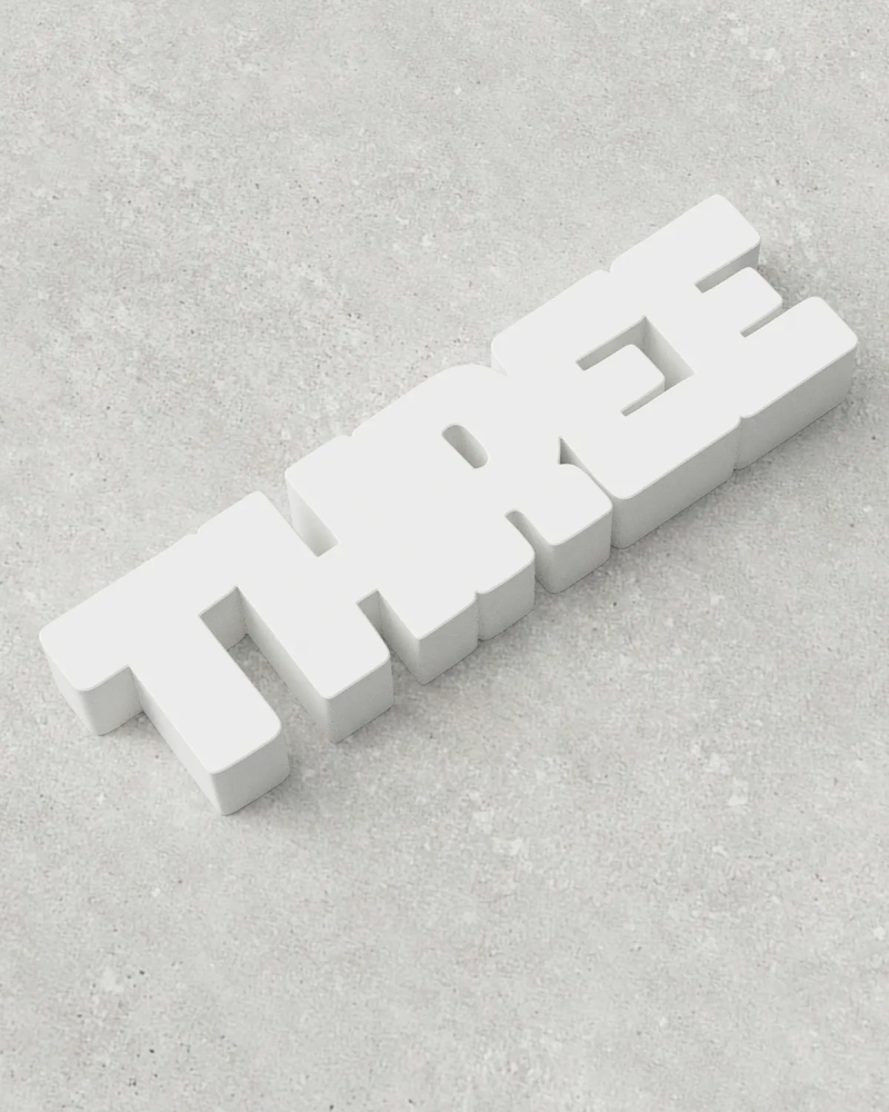 Three Sign ‣ Style 10