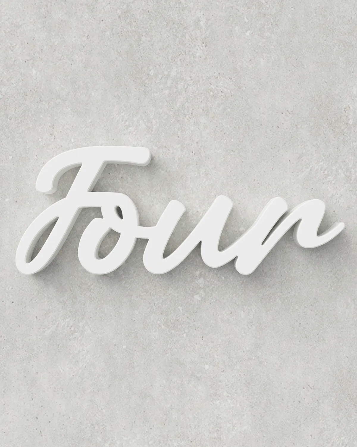 Four Sign ‣ Style 04