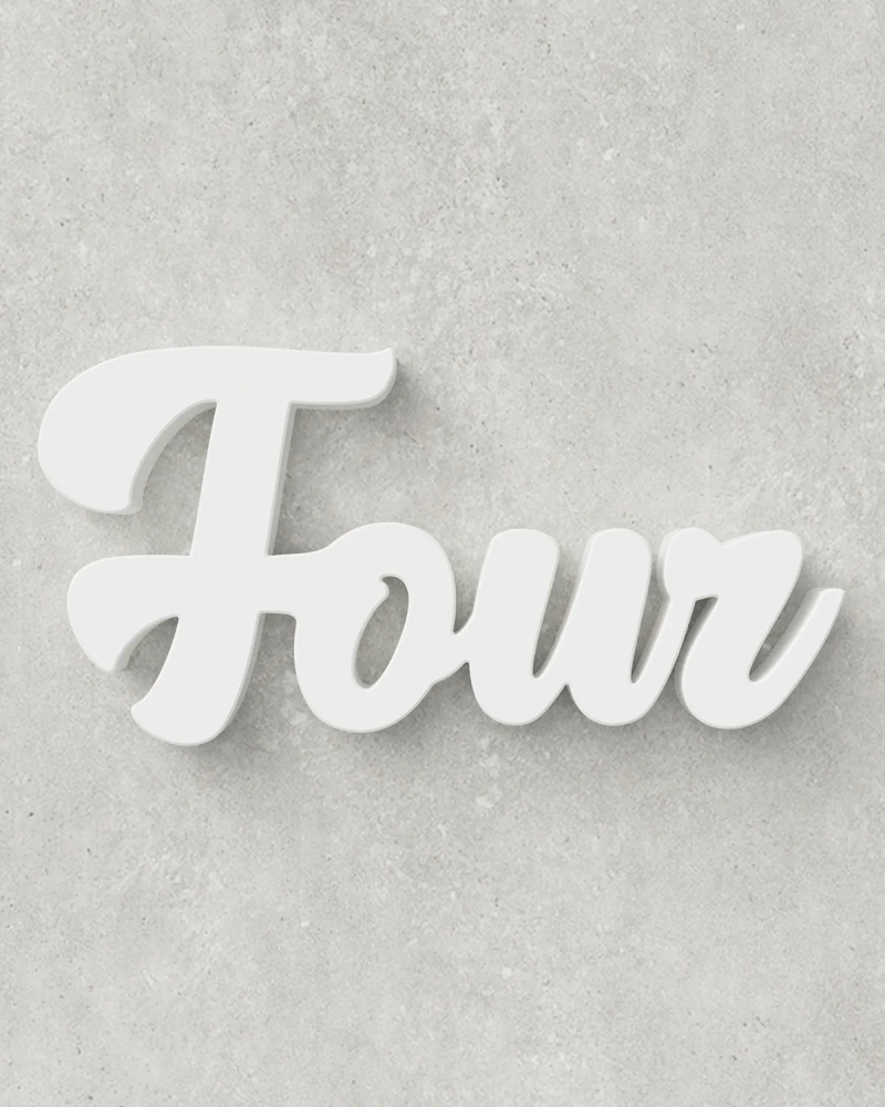 Four Sign ‣ Style 05