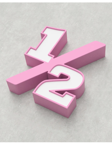 Classic Block ‣ Number 1/2 (50cm ‣ Two-Tone) 2