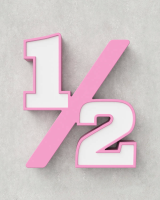 Classic Block ‣ Number 1/2 (50cm ‣ Two-Tone)