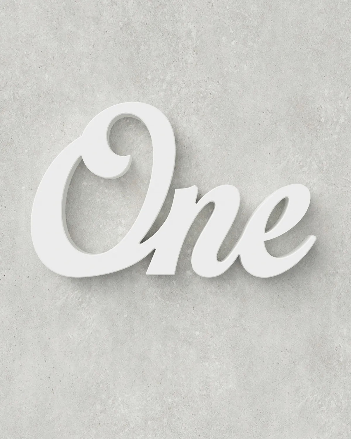 One Sign ‣ Style 01