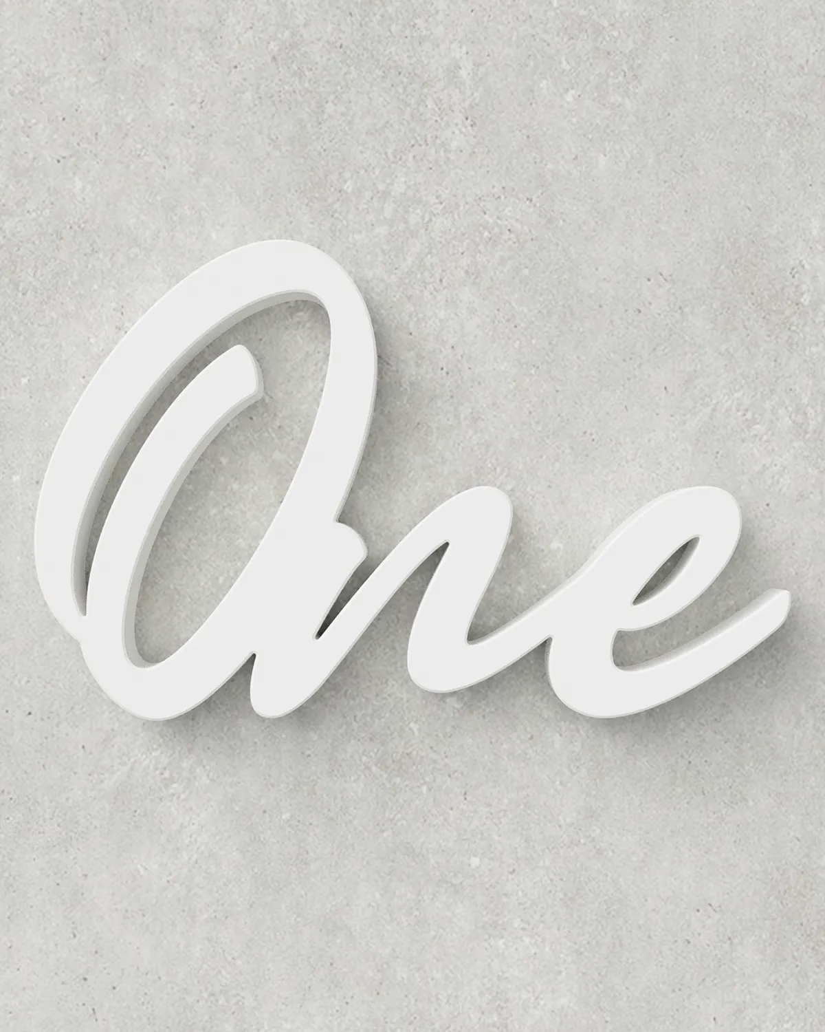 One Sign ‣ Style 02