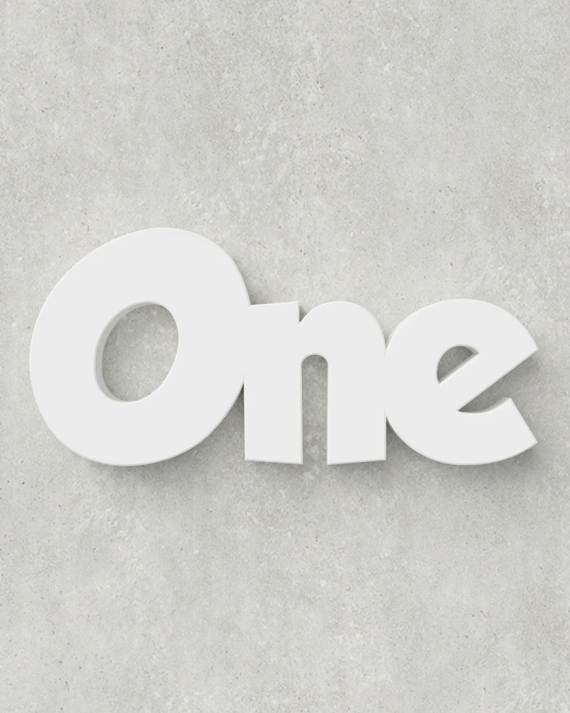 One Sign ‣ Style 06