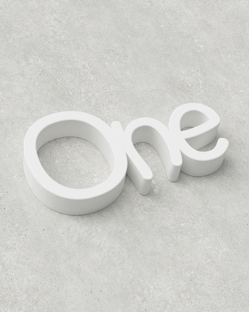 One Sign ‣ Style 07