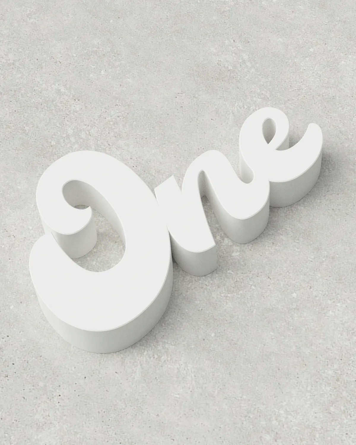 One Sign ‣ Style 09