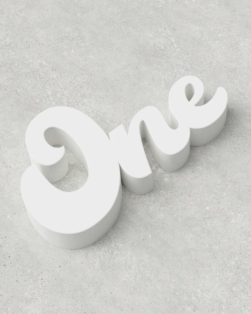 One Sign ‣ Style 09