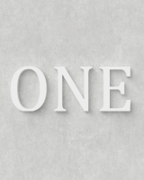 Letter Set ‣ ONE ‣ Style 02