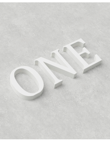 Letter Set ‣ ONE ‣ Style 02 2