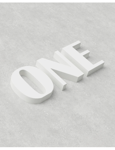 Letter Set ‣ ONE ‣ Style 04 2