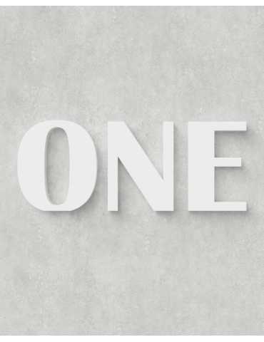 Letter Set ‣ ONE ‣ Style 04