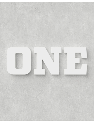 Letter Set ‣ ONE ‣ Style 05