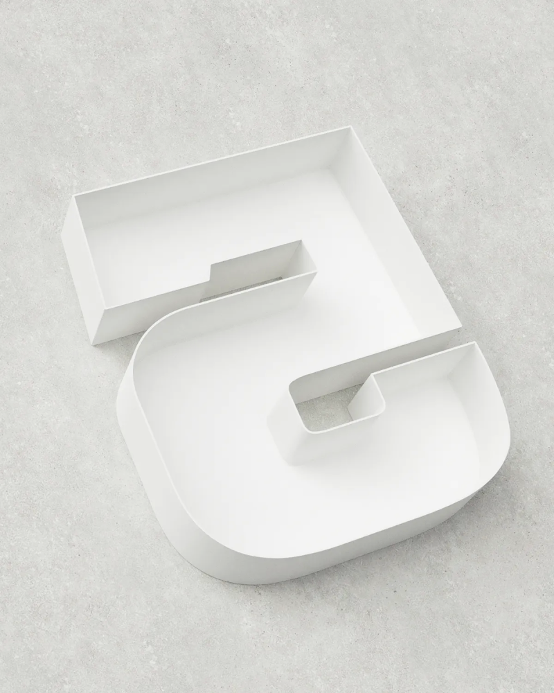 Classic Block ‣ Number 5 (Single Colour)