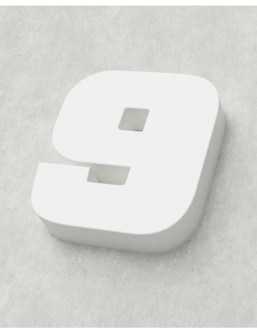 Classic Block ‣ Number 9 (Single Colour) 2