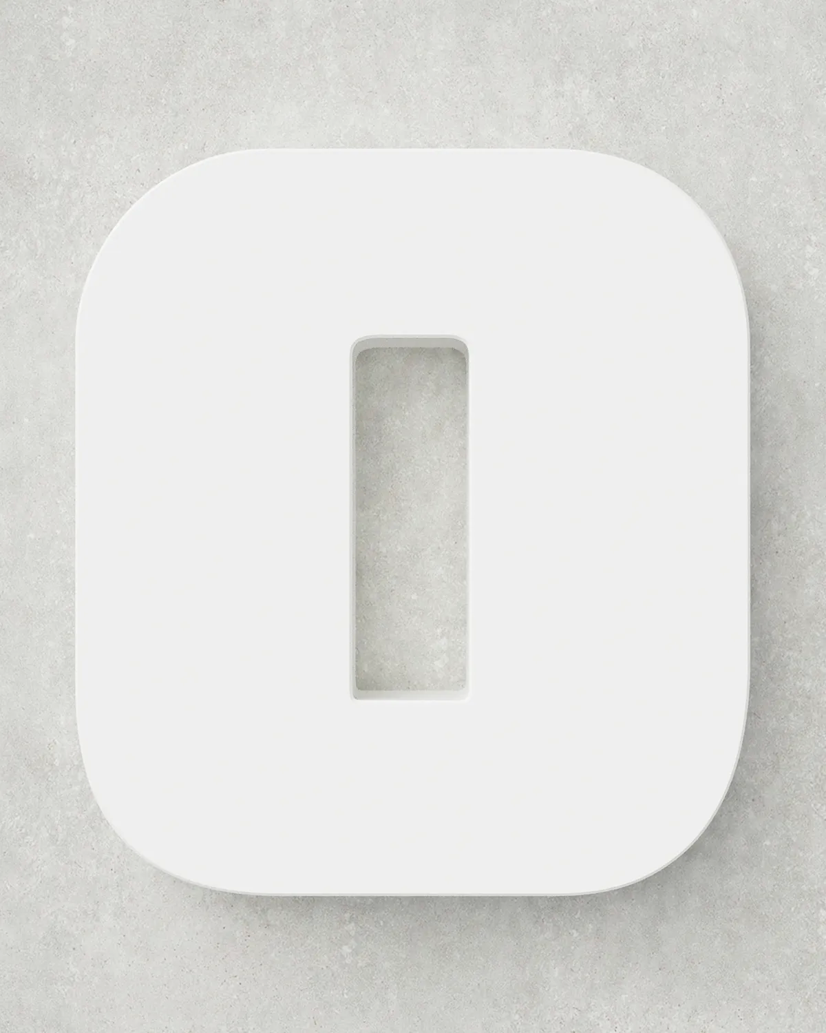 Classic Block ‣ Number 0 (Single Colour)