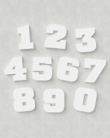 Classic Block ‣ Full Set 0-9 (Single Colour)