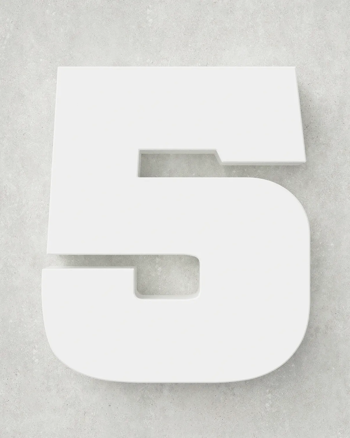 Classic Block ‣ Full Set 0-9 (Single Colour)