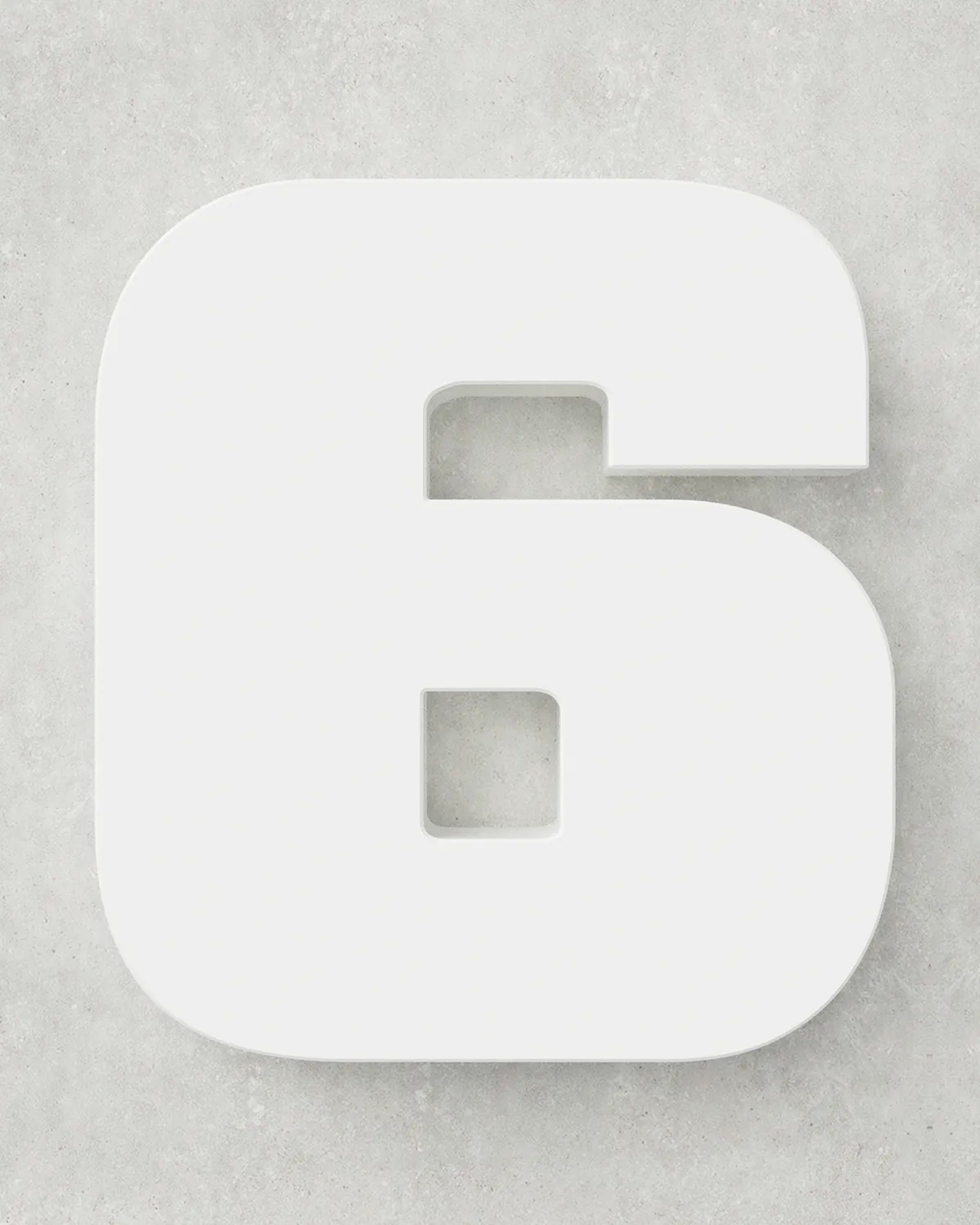 Classic Block ‣ Full Set 0-9 (Single Colour)