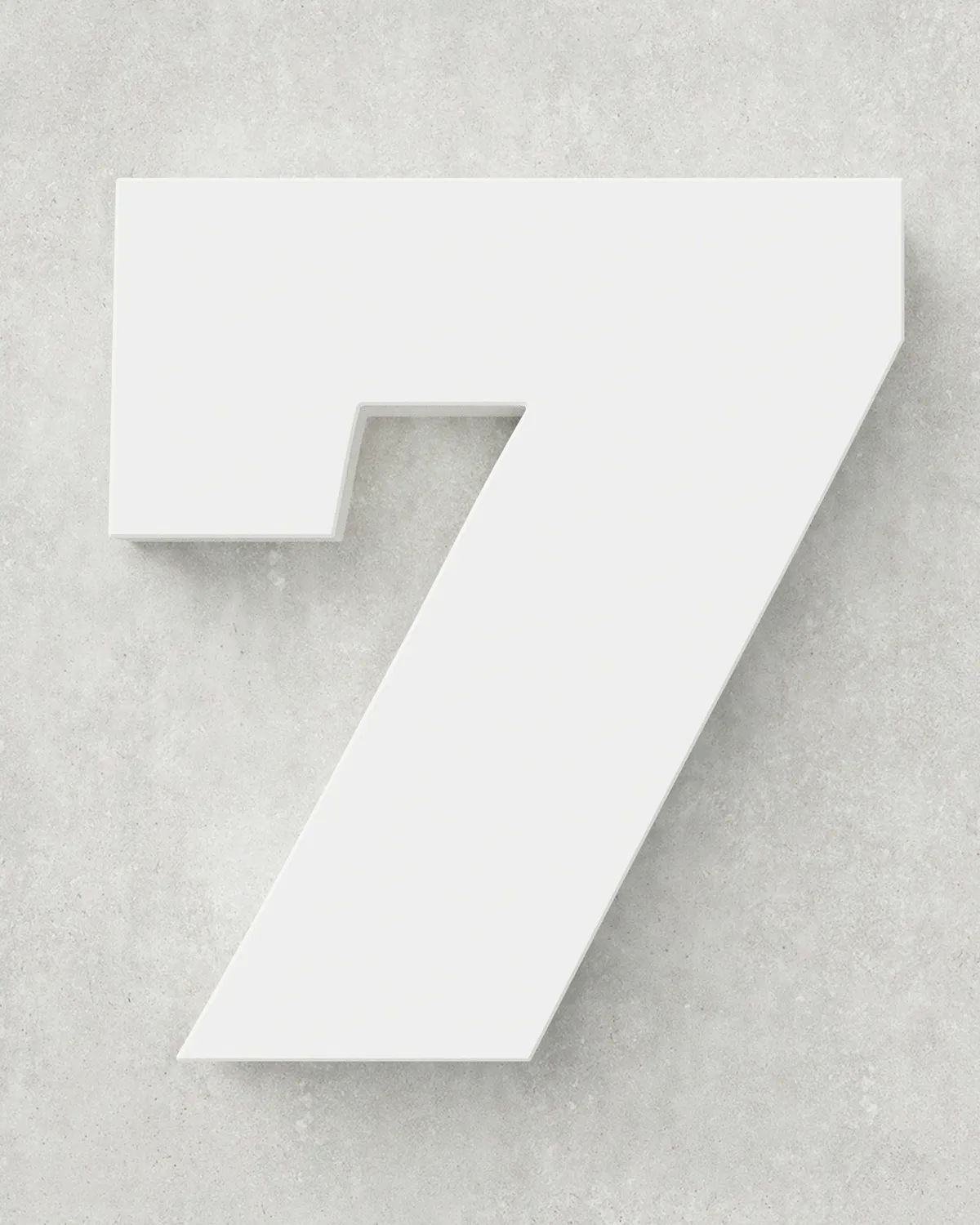 Classic Block ‣ Full Set 0-9 (Single Colour)