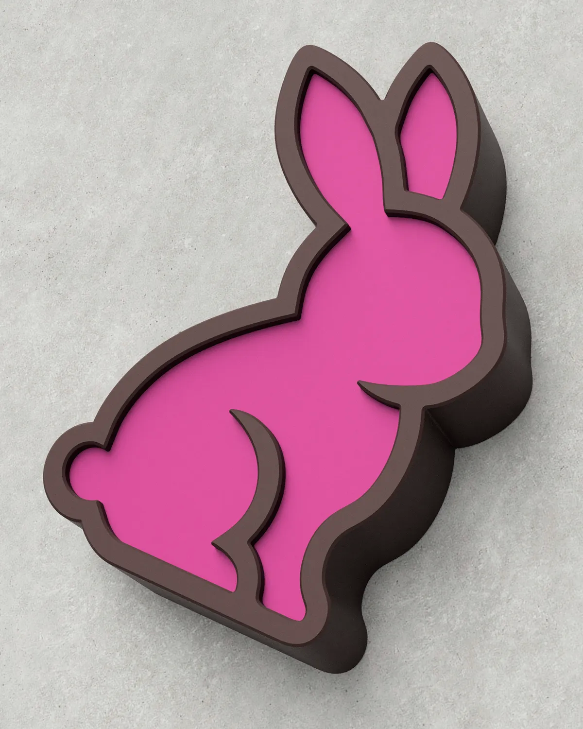 Easter Bunny 01 - Two Tone