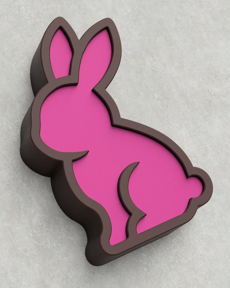 Easter Bunny 01 - Two Tone