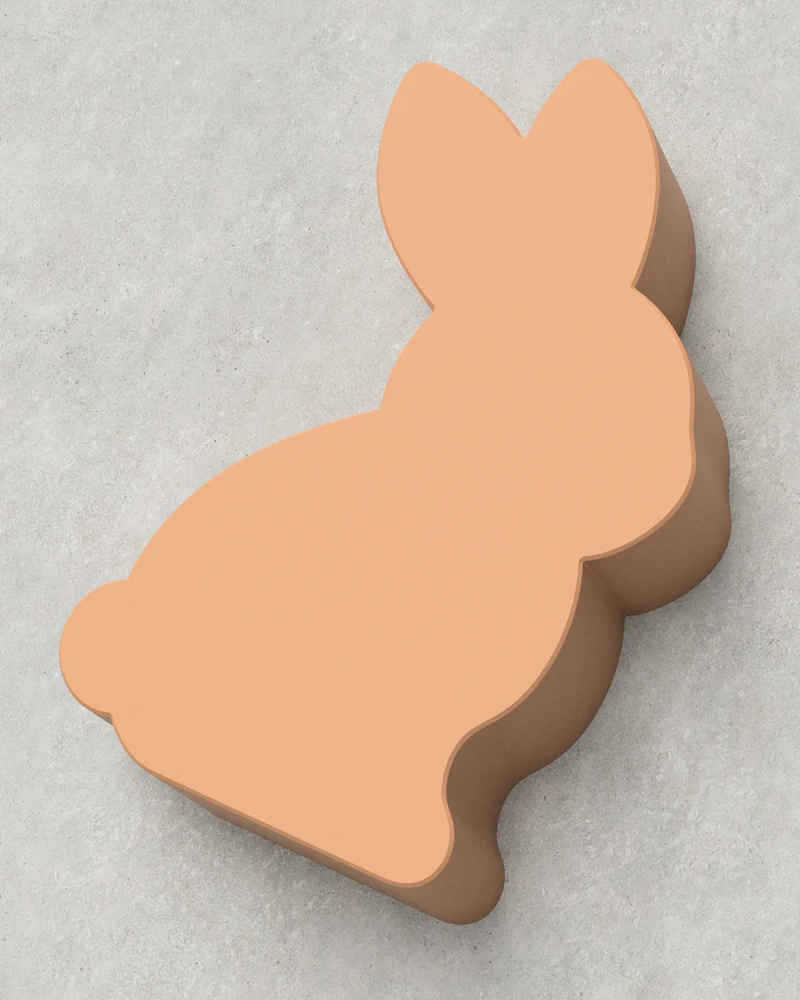 Easter Bunny 01 - Single Colour