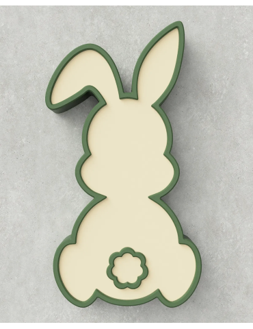 Easter Bunny 02 - Two Tone