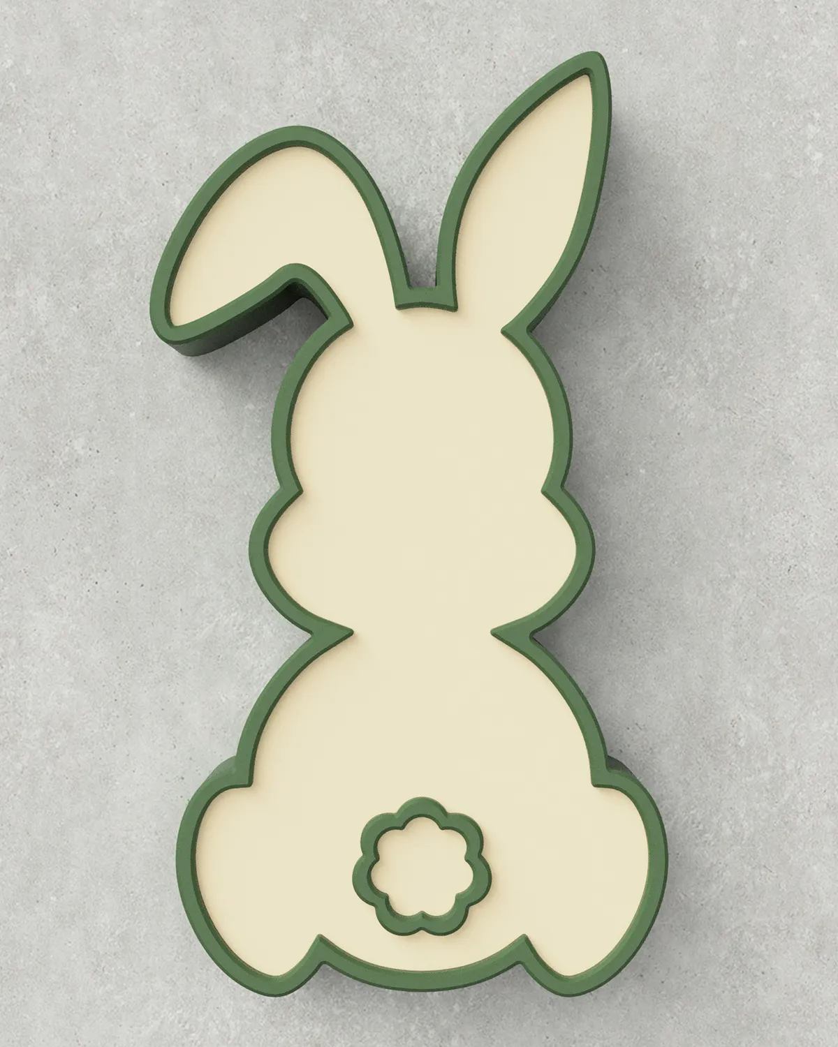 Easter Bunny 02 - Two Tone