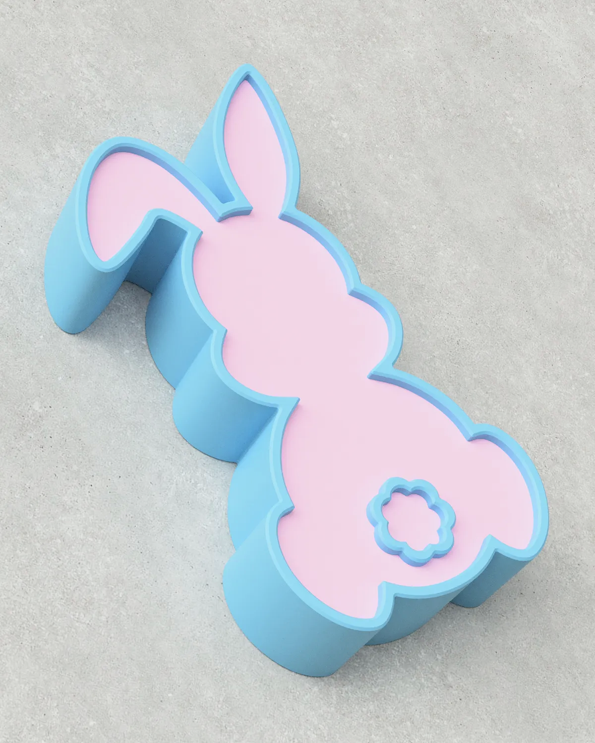 Easter Bunny 02 - Two Tone