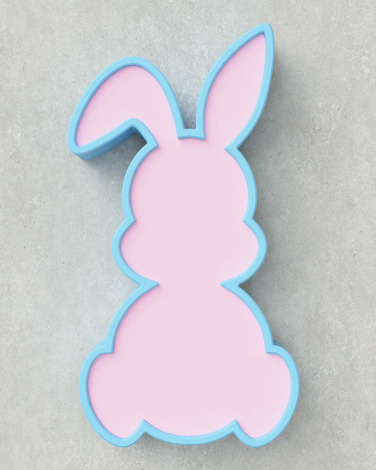Easter Bunny 02 - Two Tone